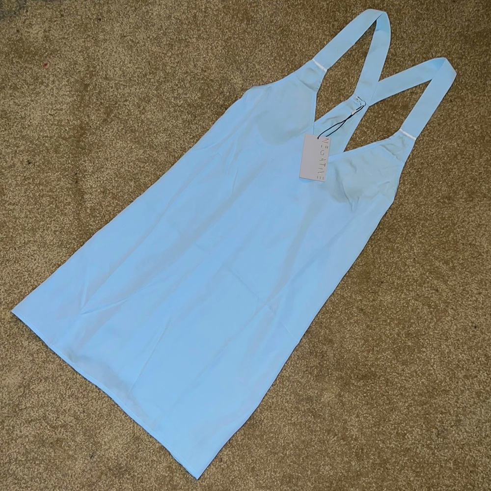 NWT Negative Underwear Supreme Mini Slip - Glacier - XS